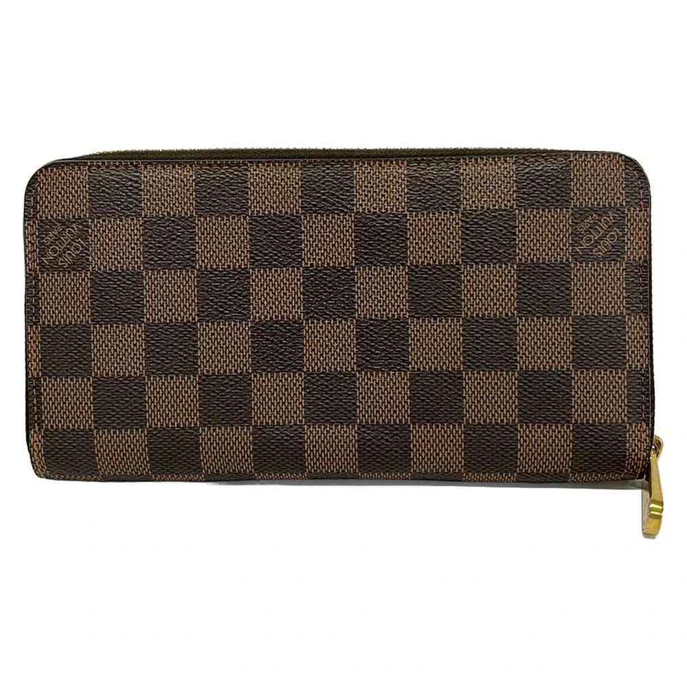 Louis Vuitton Zippy Wallet Damier Long Wallet N60015